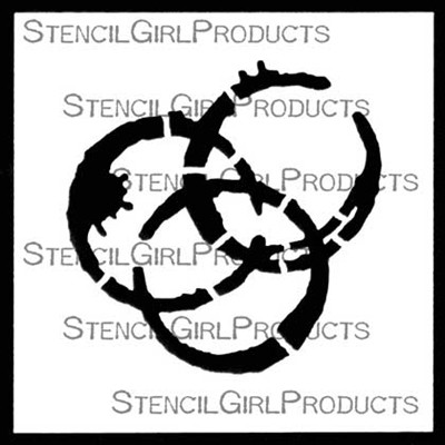 StencilGirl Stencil - 3 Ring