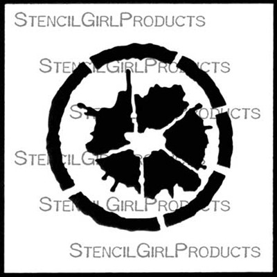StencilGirl Stencil - Splat