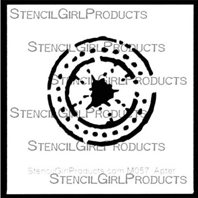 StencilGirl Stencil - Urban Insiders Circle