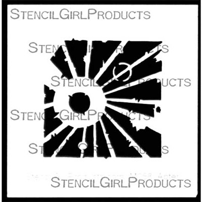 StencilGirl Stencil - Urban Insiders Square