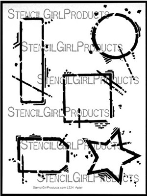 StencilGirl Stencil - Urban Outsiders