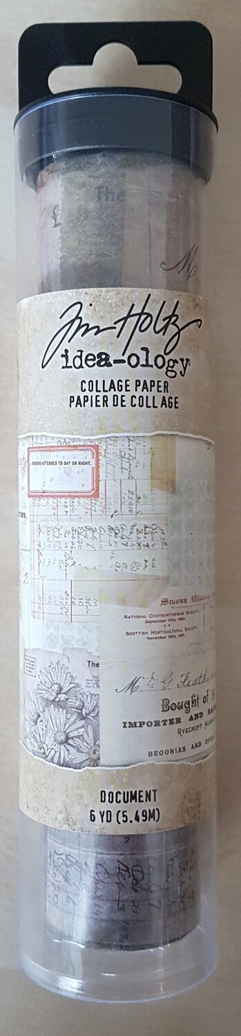 Tim Holtz® Idea-ology Paperie - Collage Paper Document