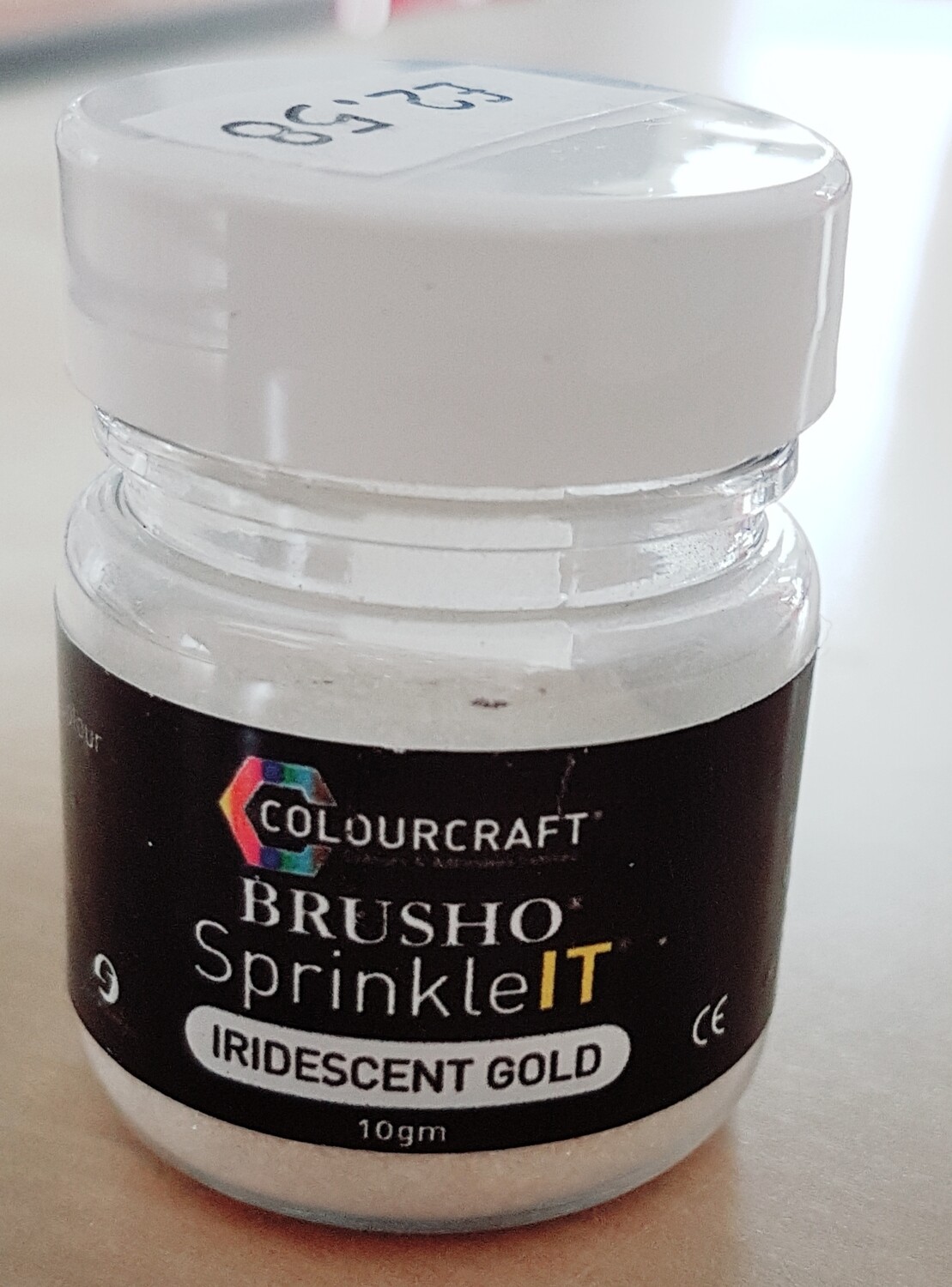 Brusho SprinkleIT Iridescent Gold