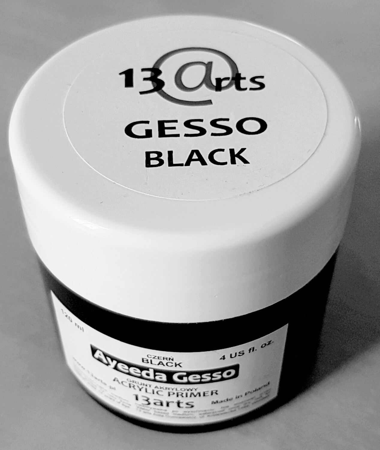 13@rts Black Gesso