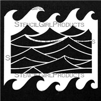 StencilGirl Stencil - Water&#39;s Edge