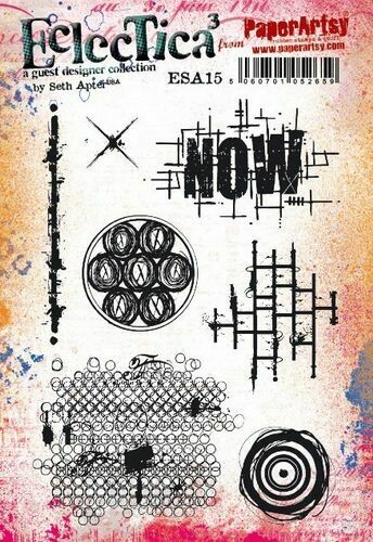 PaperArtsy Rubber Stamps - Eclectica (Seth Apter) 15