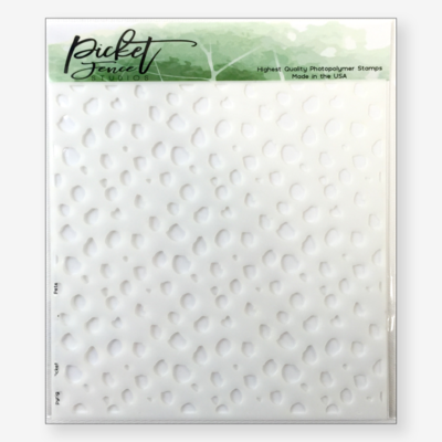 Random Dots Stencil - Picket Fence Studios