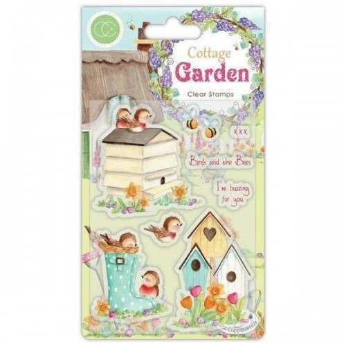 Craft Consortium Cottage Garden - Stamp Set - Birds and the Bees