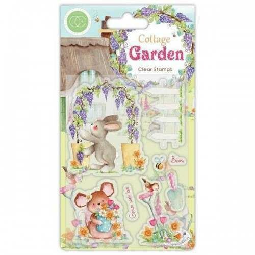 Craft Consortium Cottage Garden - Stamp Set - Green Fingers