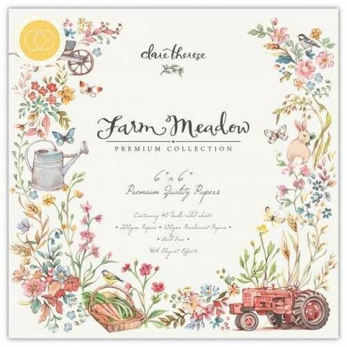 Craft Consortium Farm Meadow - Premium Paper Pad 6&quot; x 6&quot;