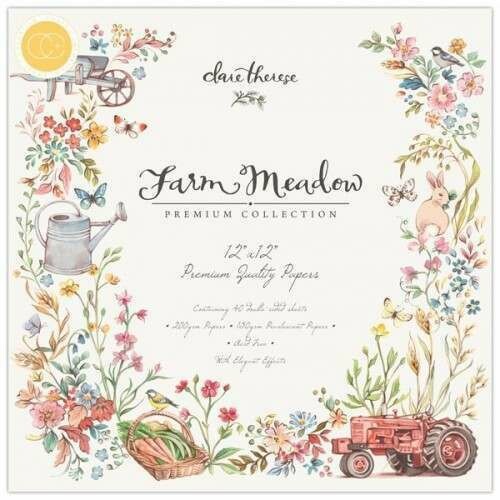 Craft Consortium Farm Meadow - Premium Paper Pad 12&quot; x 12&quot;