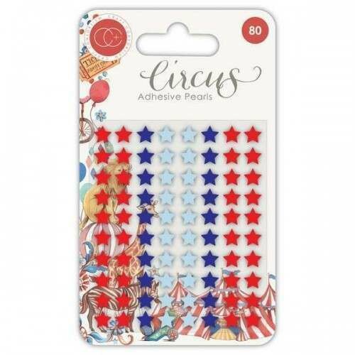 Circus - Adhesive Pearl Stars