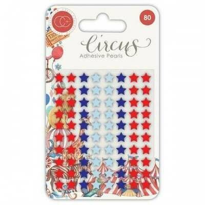 Circus - Adhesive Pearl Stars