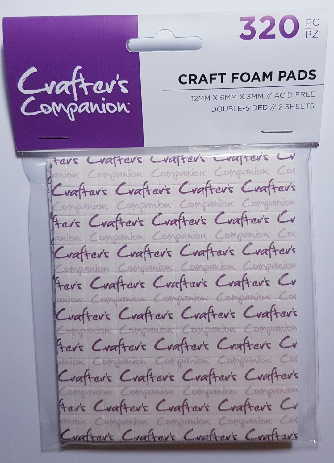 Crafter&#39;s Companion Foam pads (12mm x 6mm x 3mm)