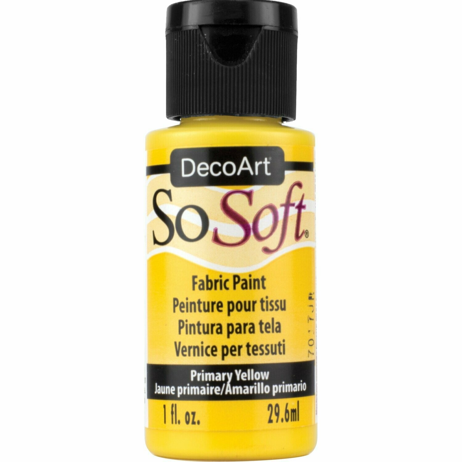 DecoArt SoSoft Fabric Paint - Primary Yellow