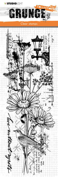 Studio Light Grunge Clear Stamp #447