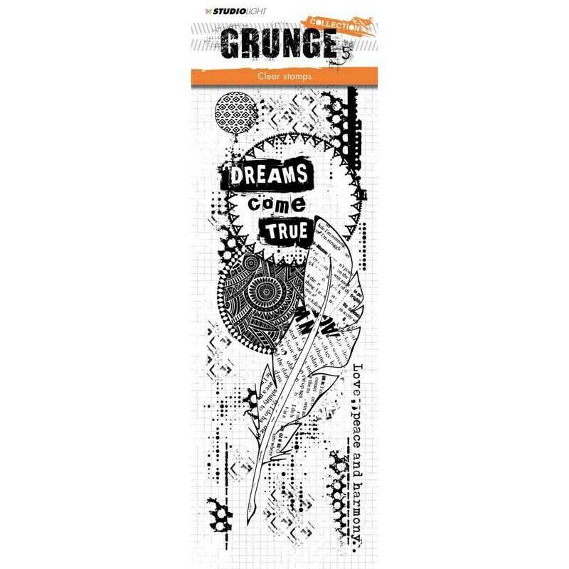Studio Light Grunge Clear Stamp #356