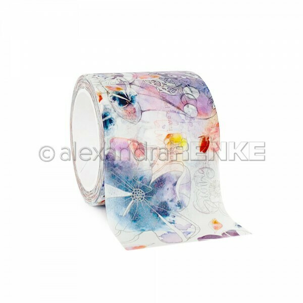Alexandra Renke Washi Tape: Floral Saxaphone