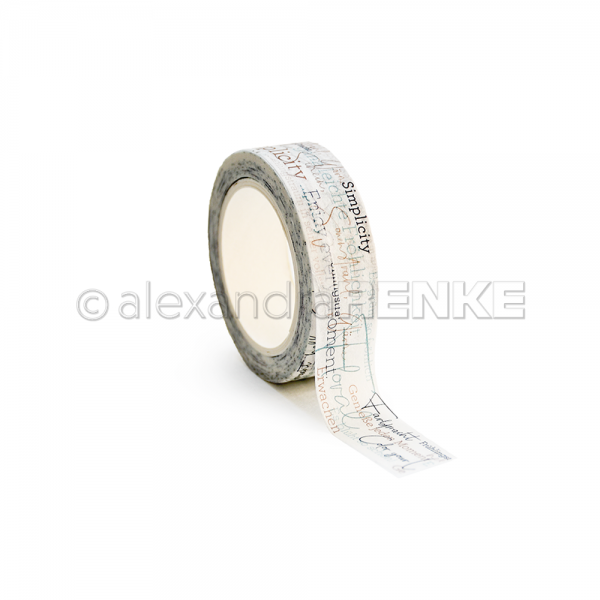 Alexandra Renke Washi Tape: Mint Lettering