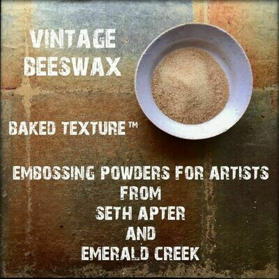 Baked Texture - Vintage Beeswax LARGE Baked Texture - Vintage Beeswax LARGE
