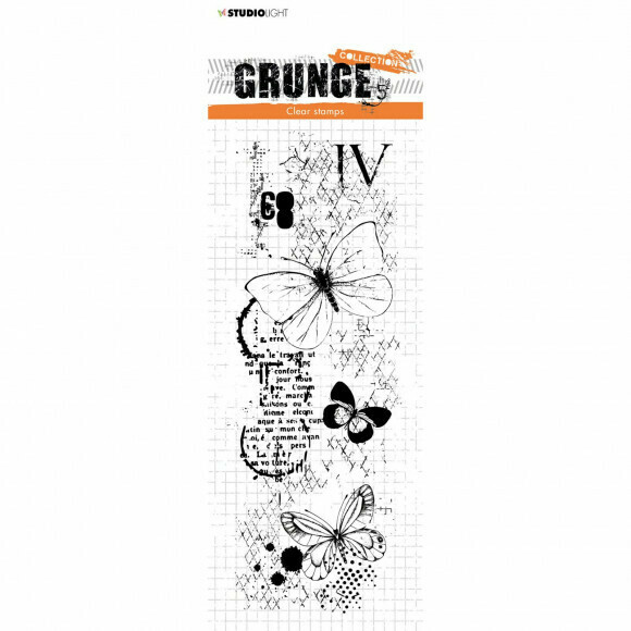 Studio Light Grunge Clear Stamp #406