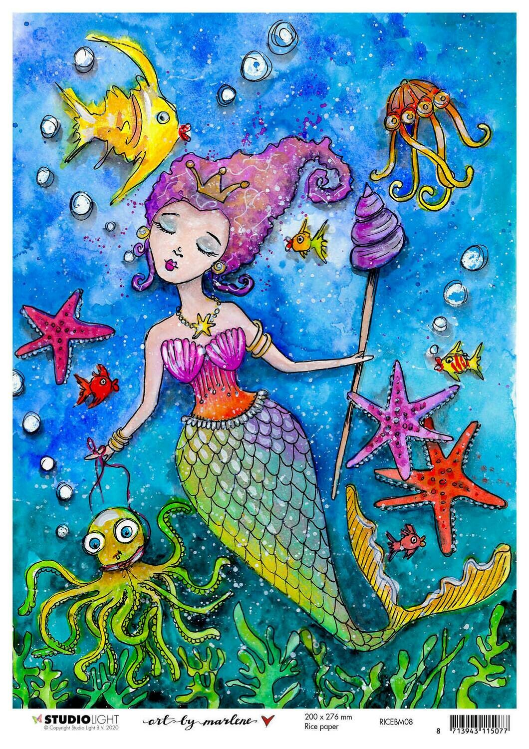 Art by Marlene - Rice Paper #8