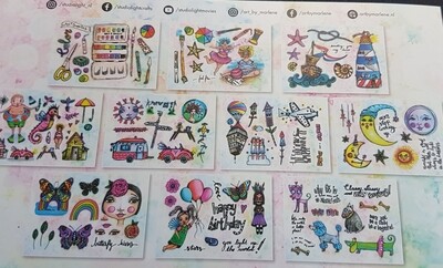 Art by Marlene - Die Cut Pad #5