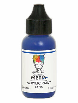 Dina Wakley Media Heavy Body Acrylic Paint - Lapis