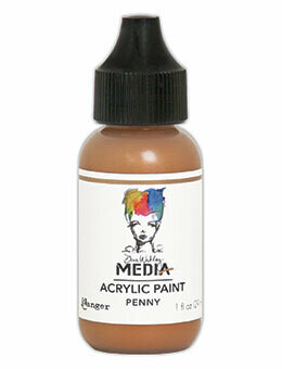 Dina Wakley Media Heavy Body Acrylic Paint - Penny