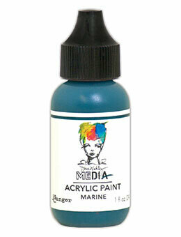 Dina Wakley Media Heavy Body Acrylic Paint - Marine