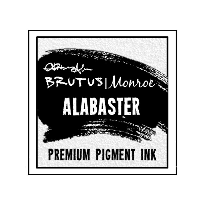 Brutus Monroe Premium Pigment Ink - Alabaster