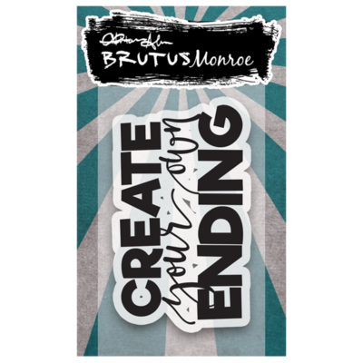 Brutus Monroe - Create Your Own Ending stamp