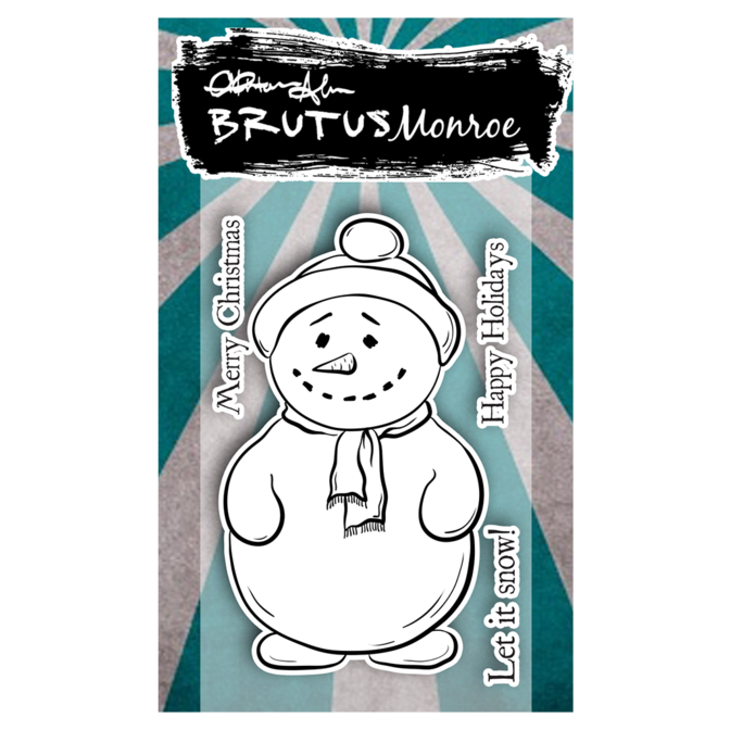 Brutus Monroe - Jolly Snowman stamp