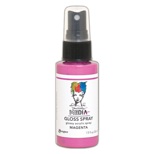 Dina Wakley Media Gloss Spray - Magenta