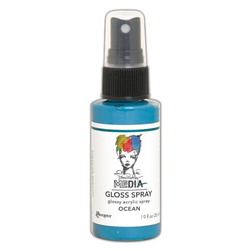 Dina Wakley Media Gloss Spray - Ocean