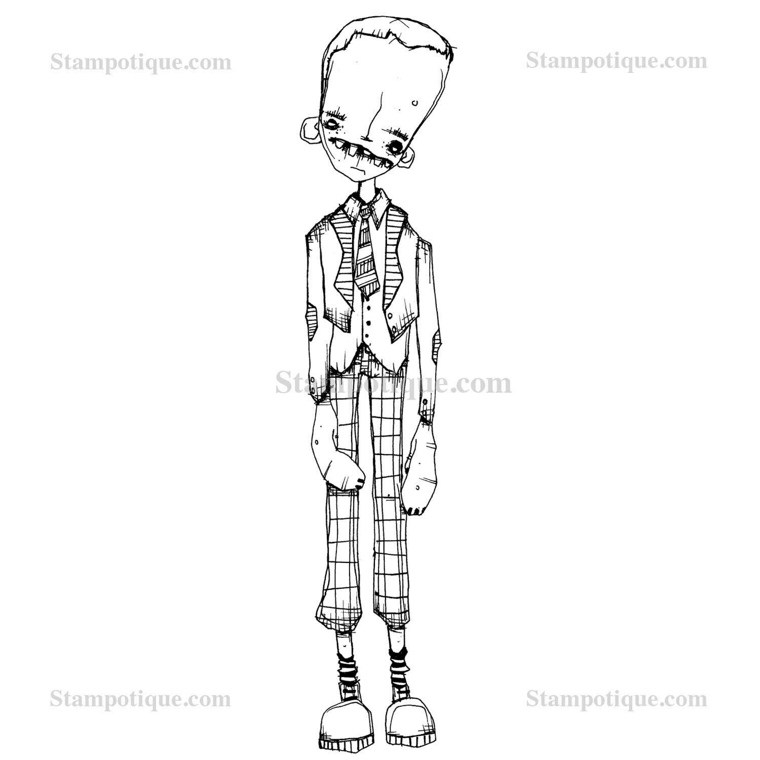 Stampotique - Toby (Cling Mount)