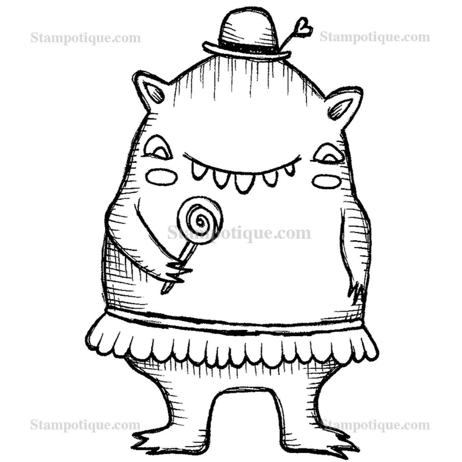 Stampotique - Lollypop (Wood Mount)