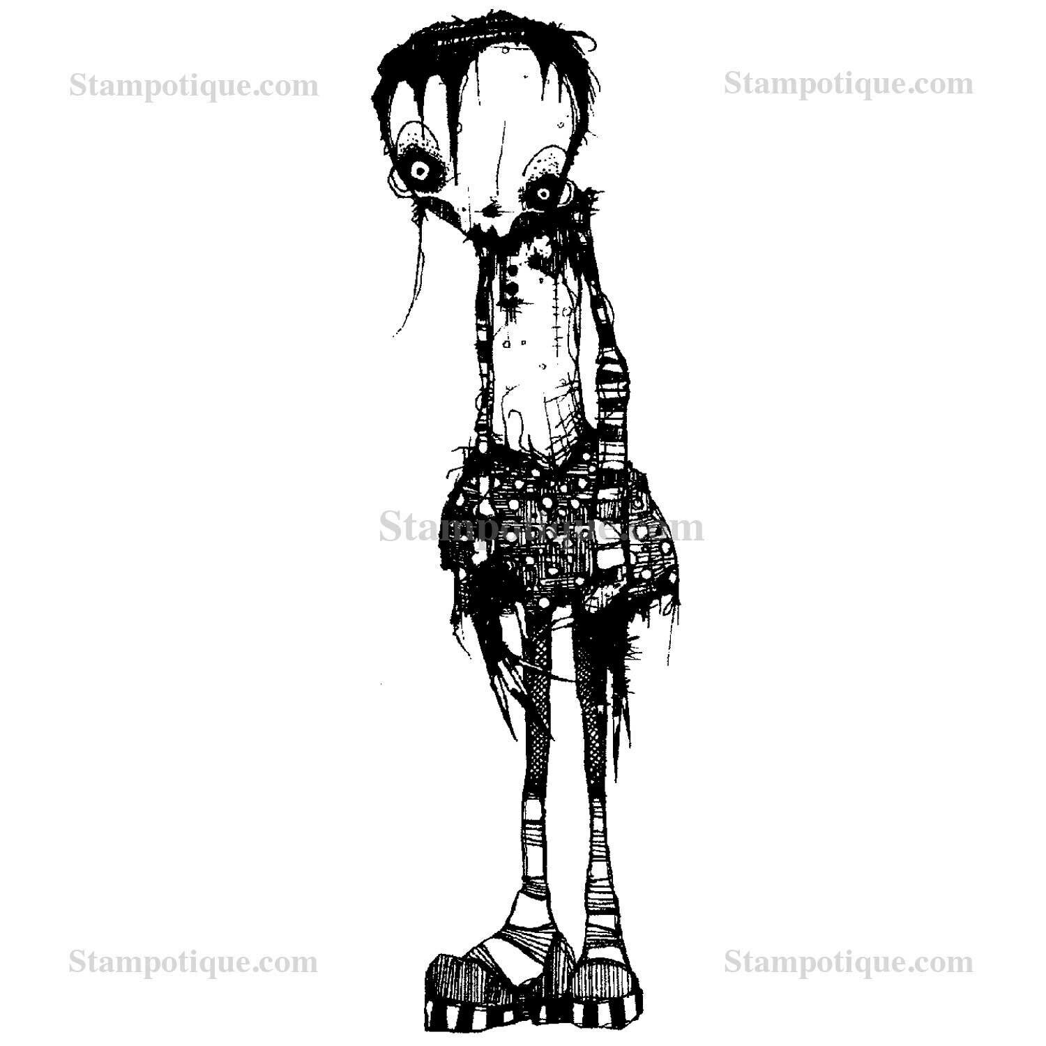 Stampotique - Mink (Cling mount)