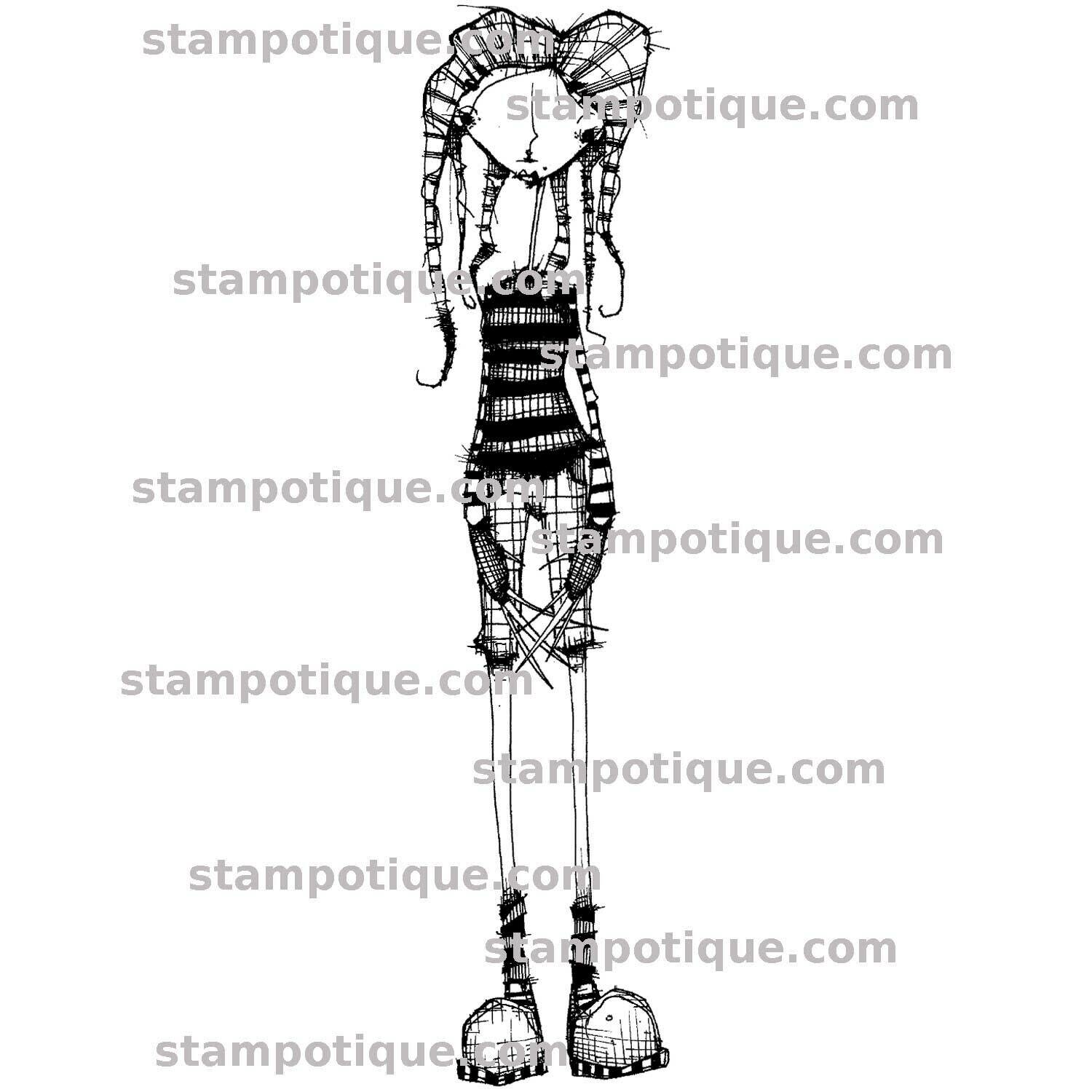 Stampotique - Seekie (cling mount)