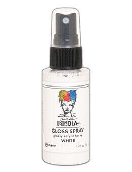 Dina Wakley Media Gloss Spray - White