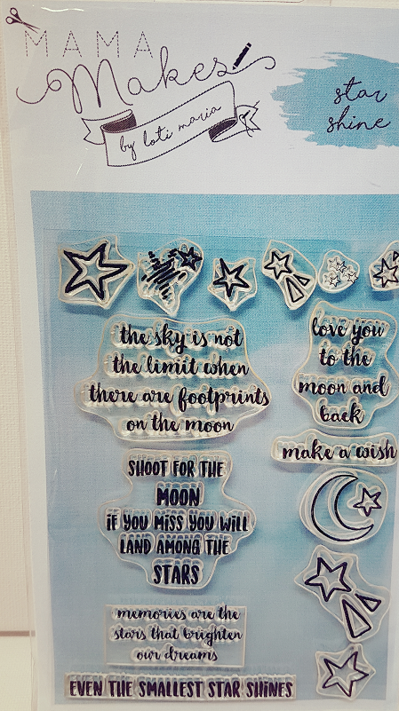 Mama Makes stamps - Star Shine