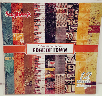 Scrapberry&#39;s - Edge of Town 6x6 paper pad