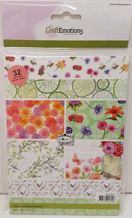 Craft Emotions - Botanical Summer Paperstack