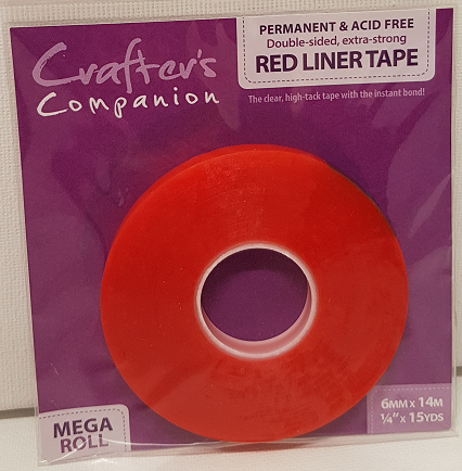 Crafter&#39;s Companion - Red Liner Tape 6mm
