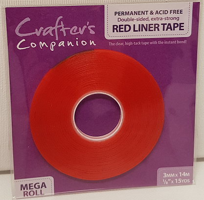Crafter&#39;s Companion - Red Liner Tape 3mm