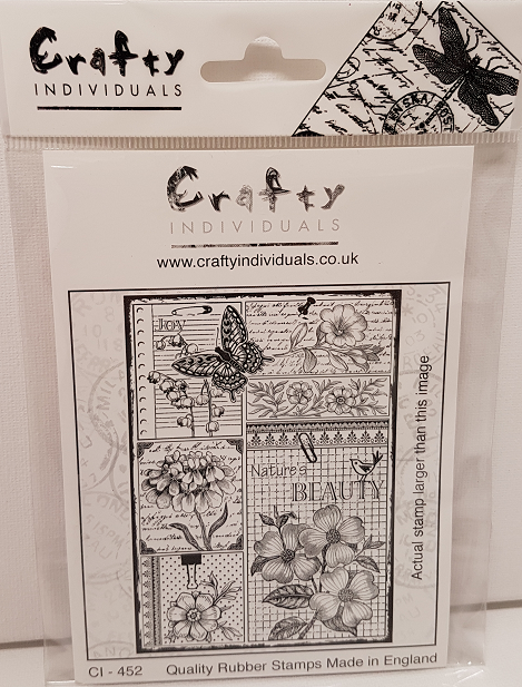 Crafty Individuals Rubber Stamp - Nature&#39;s Beauty