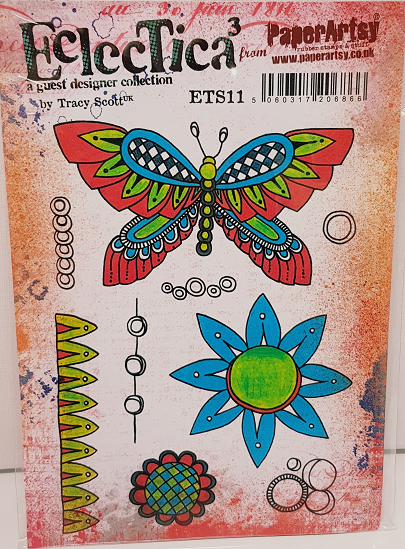 PaperArtsy Rubber Stamps - Eclectica (Tracy Scott) 11