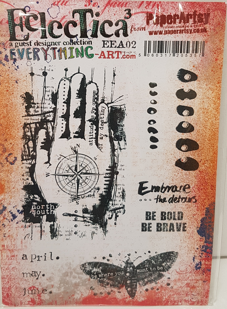 PaperArtsy Rubber Stamps - Eclectica (Everything Art) 02