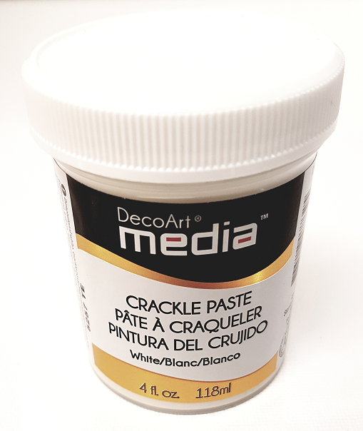 DecoArt Media - White Crackle Paste