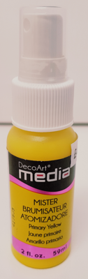 DecoArt Media Misters - Primary Yellow